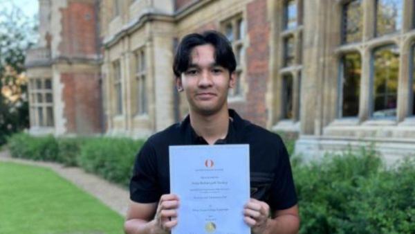 Ardio Raihansyah baru saja menyelesaikan summer course di Oxford University.