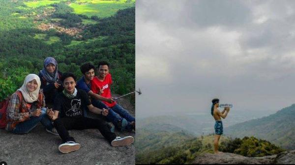 Kolase foto Bukit Batu Lawang, Kota Cilegon.