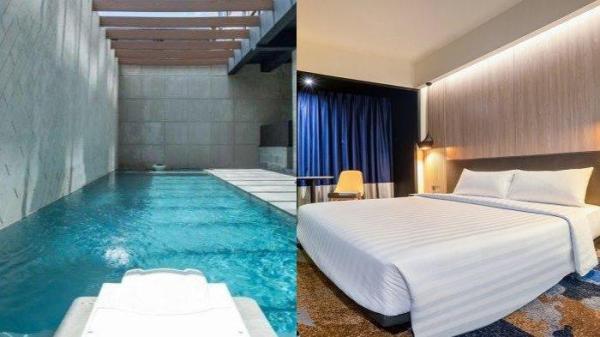 Fasilitas kolam renang dan kamar yang ada di Aston Cilegon Boutique Hotel.