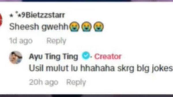 Balasan Ayu Ting Ting saat Bilqis dicibir netizen gara-gara nyanyi lagu Korea (2)