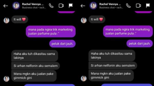 Rachel Vennya sebut sudah dihubungi Pratama Arhan