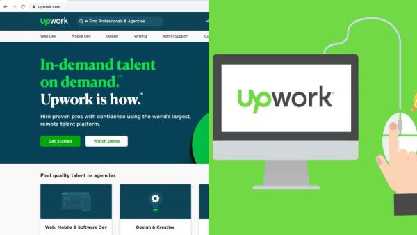 Melalui aplikasi UpWork, pekerja lepas dan pemberi kerja bisa saling dipertemukan.