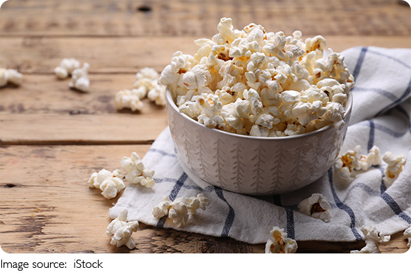 Popcorn: Ein gesunder Snack