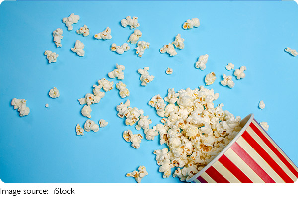 Popcorn: Ein gesunder Snack