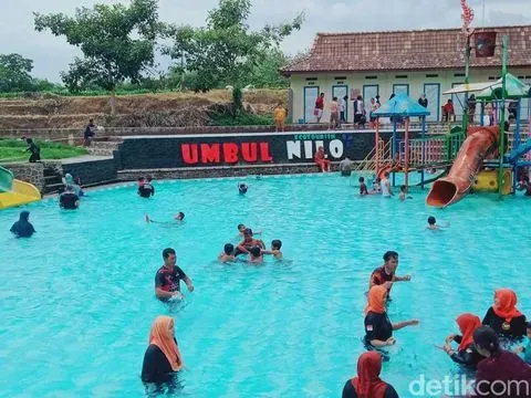 Umbul Nilo di Desa Daleman, Kecamatan Tulung, Klaten.