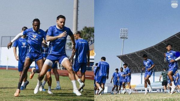 FOTO Latihan Persib Bandung di Liga 1. Terlihat dalam daftar pemain Persib Bandung yang belum dapat menit bermain jelang duel PSM Makassar di Liga 1, ada pemain kesayangan Luis Milla yakni Febri Hariyadi