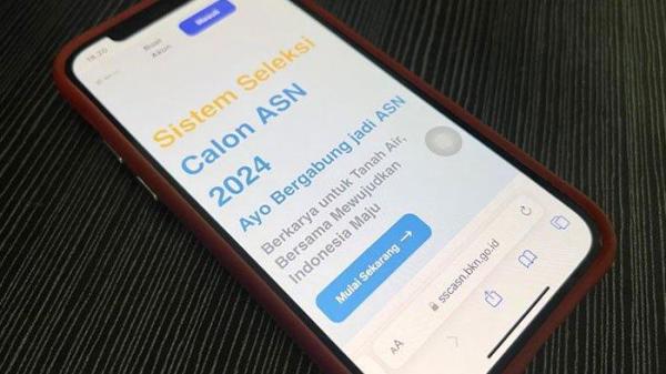Sebelum bisa daftar seleksi, peserta wajib daftar akun SSCASN dulu sebagai tahap awal pendaftaran CPNS 2024.