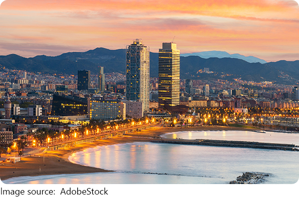 Bãi biển của Barcelona