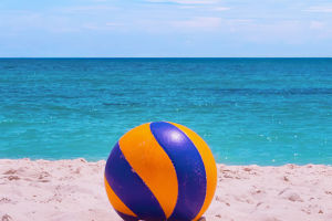 Spike Into Beach Volleyball