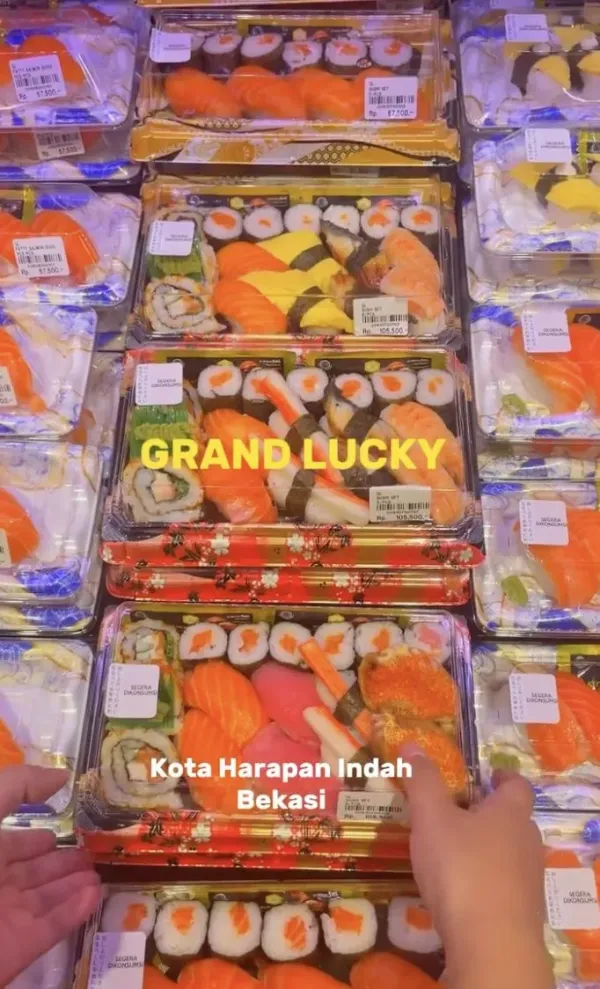 5 Supermarket Ini Tawarkan Sushi Enak Harga Mulai Rp 3.000!