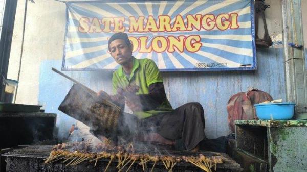 Sate Maranggi Kolong yang berada di kolong jembatan Tol Cipularang KM 99