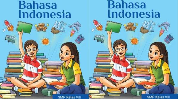 Buku Bahasa Indonesia kelas 8 SMP Kurikulum Merdeka