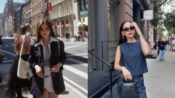 Adu gaya Alyssa Daguise dan Syifa Hadju (2)