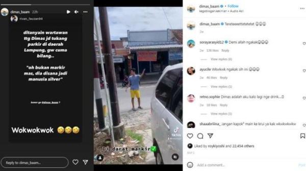 Lama tak muncul, banyak yang menyangka Dimas Ahmad sudah tidak ada di dunia entertaiment.