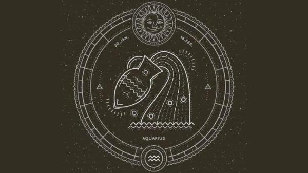Ilustrasi Zodiak Aquarius