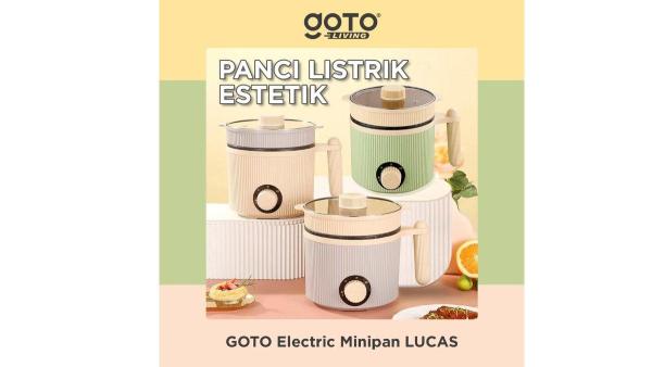 Goto Lucas Panci Listrik Mini Fry Pan