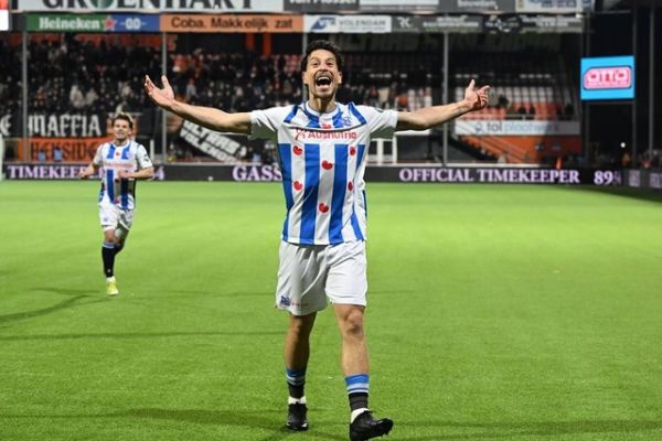 Pemain SC Heerenveen, Thom Haye. Foto: sc-heerenveen.nl