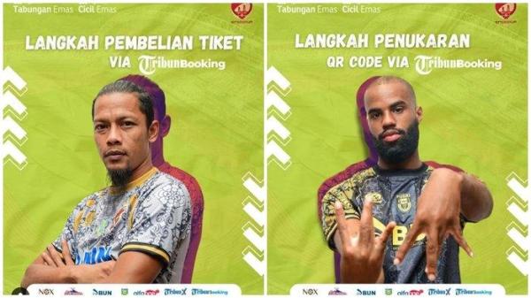 8 Langkah Pembelian Tiket Nonton Sriwiijaya FC dan 4 Langkah Penukaran QR Code Via Tribunbooking