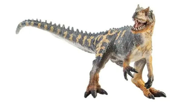 Allosaurus dinosaur monster dinosaur isolated Clipping path
