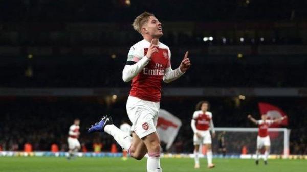 Pemain Arsenal Emile Smith Rowe