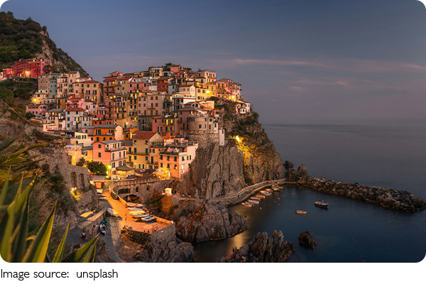 Riomaggiore en couleurs