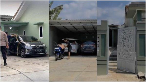 Rumah Tiktoker bernama Resti di Cimayangsari, Kecamatan Pamijahan, Kabupaten Bogor, dirampok orang.
