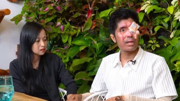 Muhammad Agus Salim menjadi kroban penyiraman air keras yang diduga dilakukan rekan kerjanya sendiri.