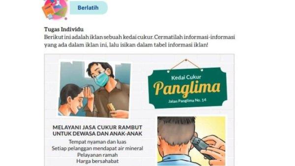 Soal buku bahasa indonesia kelas 8 kurikulum merdeka halaman 46