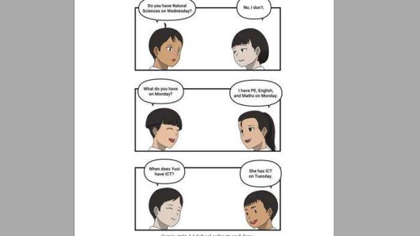 Kunci Jawaban Bahasa Inggris Kelas 7 Kurikulum Merdeka Halaman 157 158 1