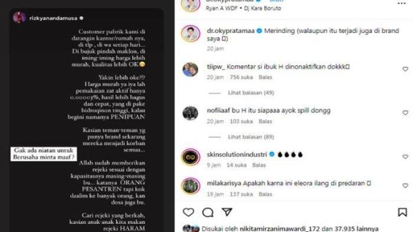 dr Oky Bagikan Curhatan Pengusaha Skincare lainnya terkait kelakuan ibu H Disebut Mafia Skincare