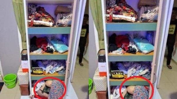 SOSOK Feby Mayat Wanita Membusuk Dalam Lemari Kos di Jambi, Diletakan Tumpukan Baju, Tangan Terikat (KOLASE/TRIBUN MEDAN)