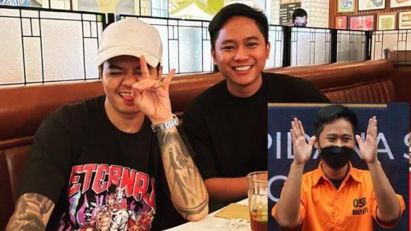 Nasib Youtuber Reza Arap yang menjadi korban PHP Doni Salmanan hingga uang saweran Rp 1 miliar bakal disita penyidik Bareskrim Polri. Insert: tersangka dugaan penipuan trading Quotex, Doni Salmanan pakai baju tahanan.