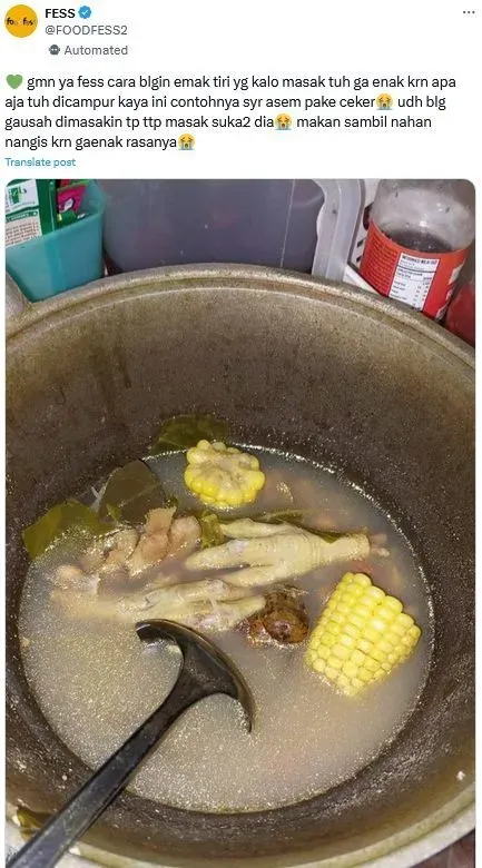 Curhatan Anak yang Bosan hingga Tak Doyan Masakan Ibu