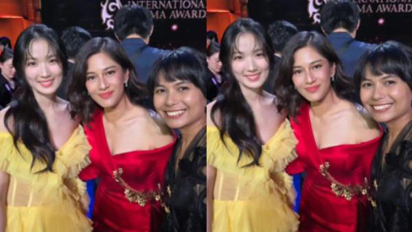 Dian Sastrowardoyo bertemu Kim Hye Yoon