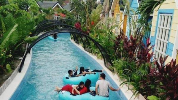 Theme Park Wisata Merci. Wisata air ini berada di Jalan Karya Jaya Medan Johor, Komplek Medan Resort City.