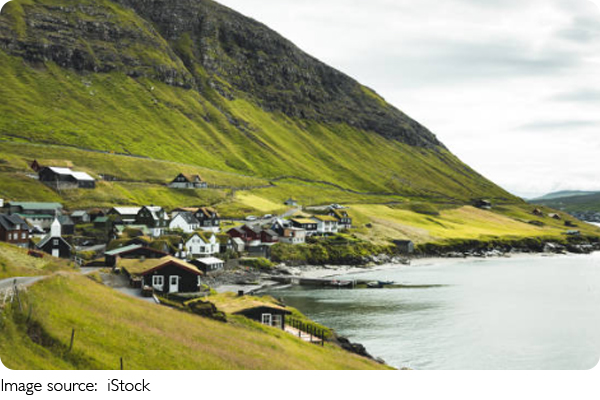 Can đảm trôi về Faroe