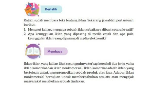 Soal Bahasa Indonesia Kelas 8 Halaman 43