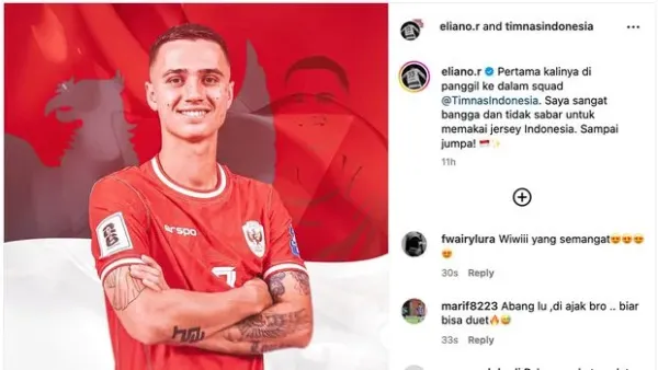 eliano reijnders timnas indonesia pemain naturalisasi