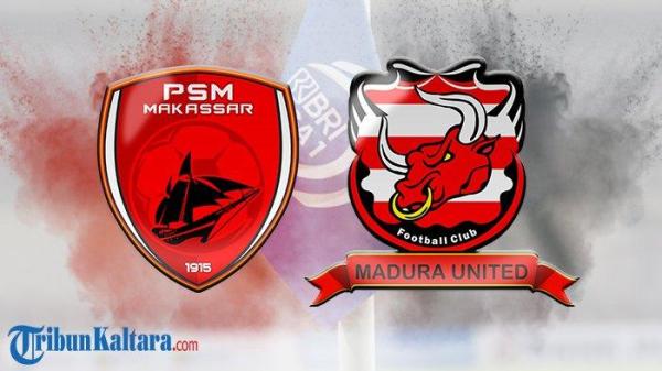 PSM Makassar vs Madura United. (TribunKaltara.com)