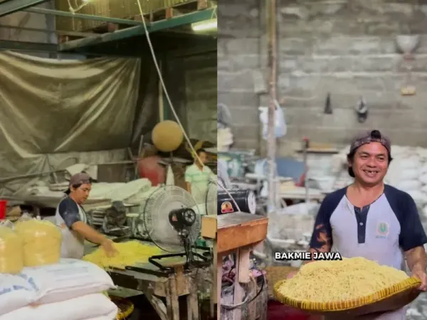 Pabrik Mie Legendaris di Jogja Ini Jadi Langganan Penjual Bakmi Jawa