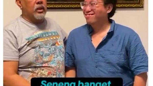 Baru-baru ini, Indro Warkop membagikan momen saat Damar berkunjung ke rumah. 
