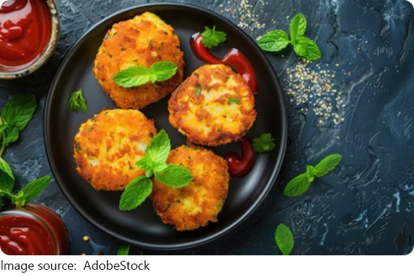 Golden Hasselback Potatoes
