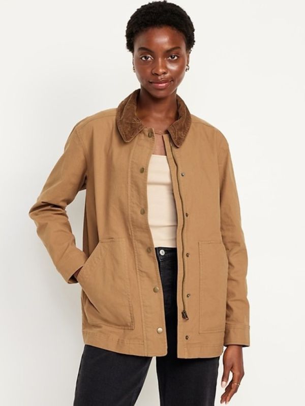 Old Navy's $60 jacket was recently declared the It jacket for Upper East Side moms.