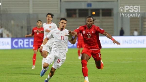 pemain timnas Indonesia saat laga putaran ketiga hadapi Bahrain dalam Kualifikasi Piala Dunia 2026 Zona Asia yang berakhir dengan skor 2-2 di Bahrain National Stadium, Riffa, Kamis (10/10/2024) malam.
