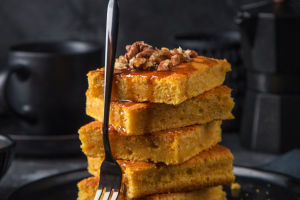 Sheet Pan Pumpkin Pancakes
