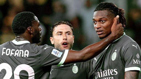Rafael Leao dan Youssouf Fofana AC Milan 171024