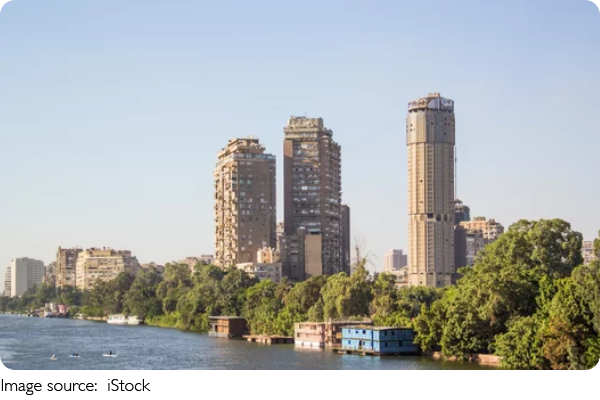 Ngắm Cairo từ bầu trời