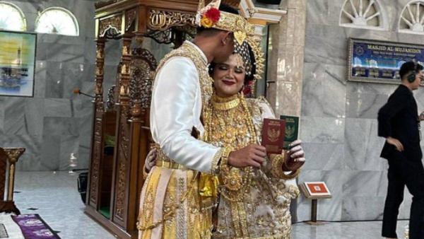 Nia LIDA resmi menikah dengan Andi Agung