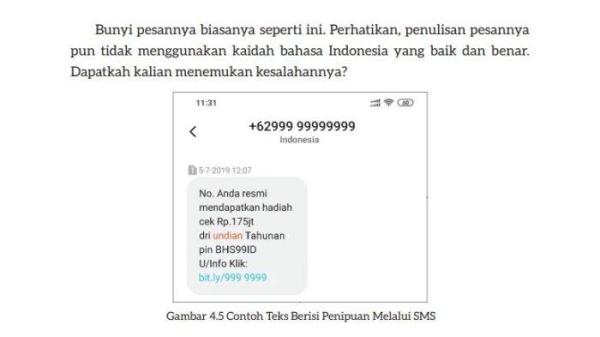 Buku Bahasa Indonesia halaman 111 kelas 9