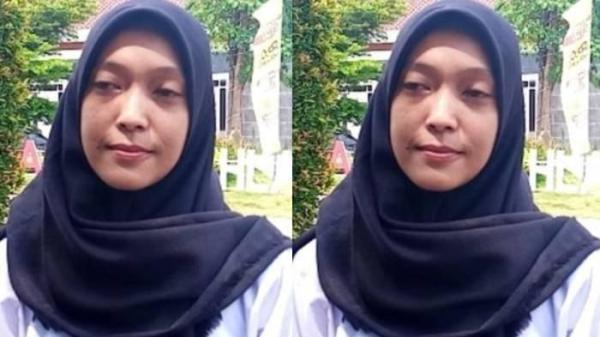 Tri Cahya Ningsih saat mengikuti Seleksi Kompetensi Dasar (SKD) CPNS 2024 di Kementerian Hukum dan Hak Asasi Manusia (Kemenkumham) pada Kamis (24/10/2024).
